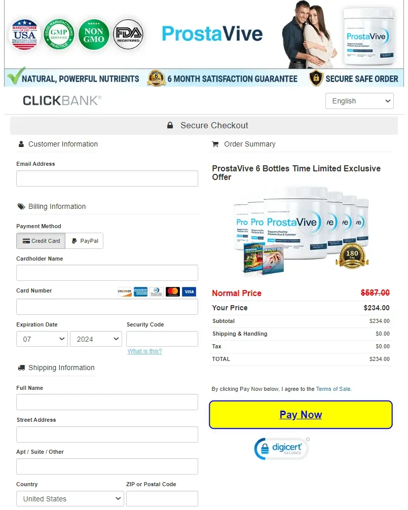ProstaVive order_page